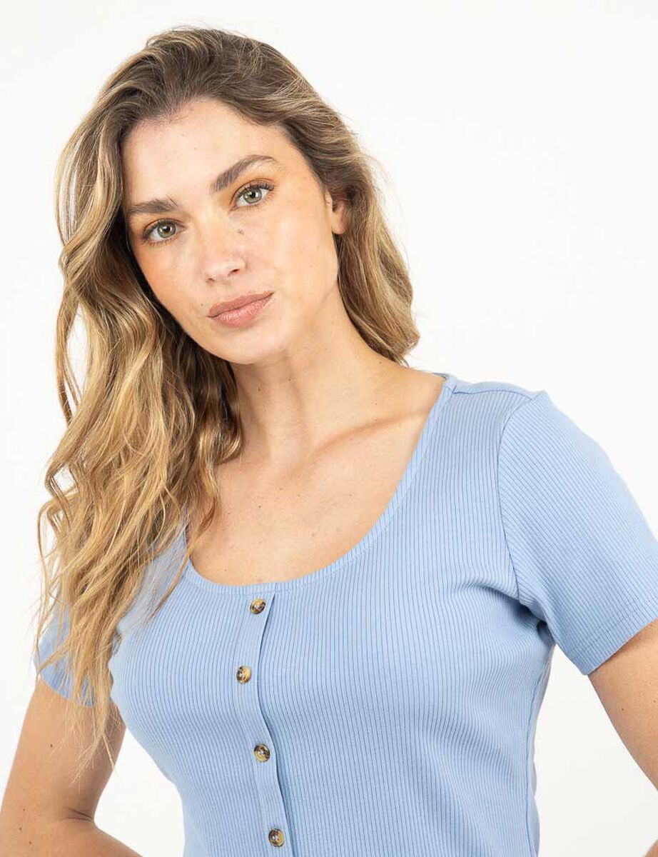 Polera Manga Corta Mujer Zibel