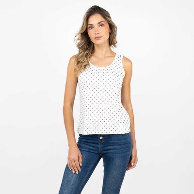 Polera Sin Mangas Mujer Zibel