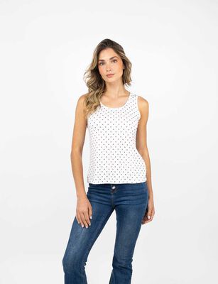 Imagen 1 del producto Polera Sin Mangas Mujer Zibel Crudo