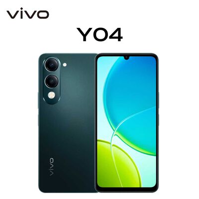 Celular Vivo Y04 128GB 6,74" Negro Jade Liberado