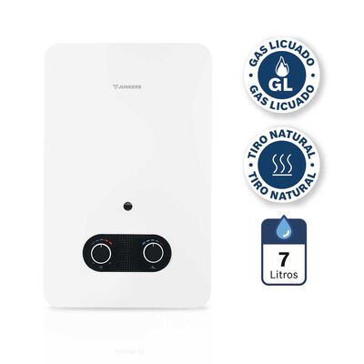 Calefont Gas Licuado Junkers Hydrobase 1500 Tiro Natural