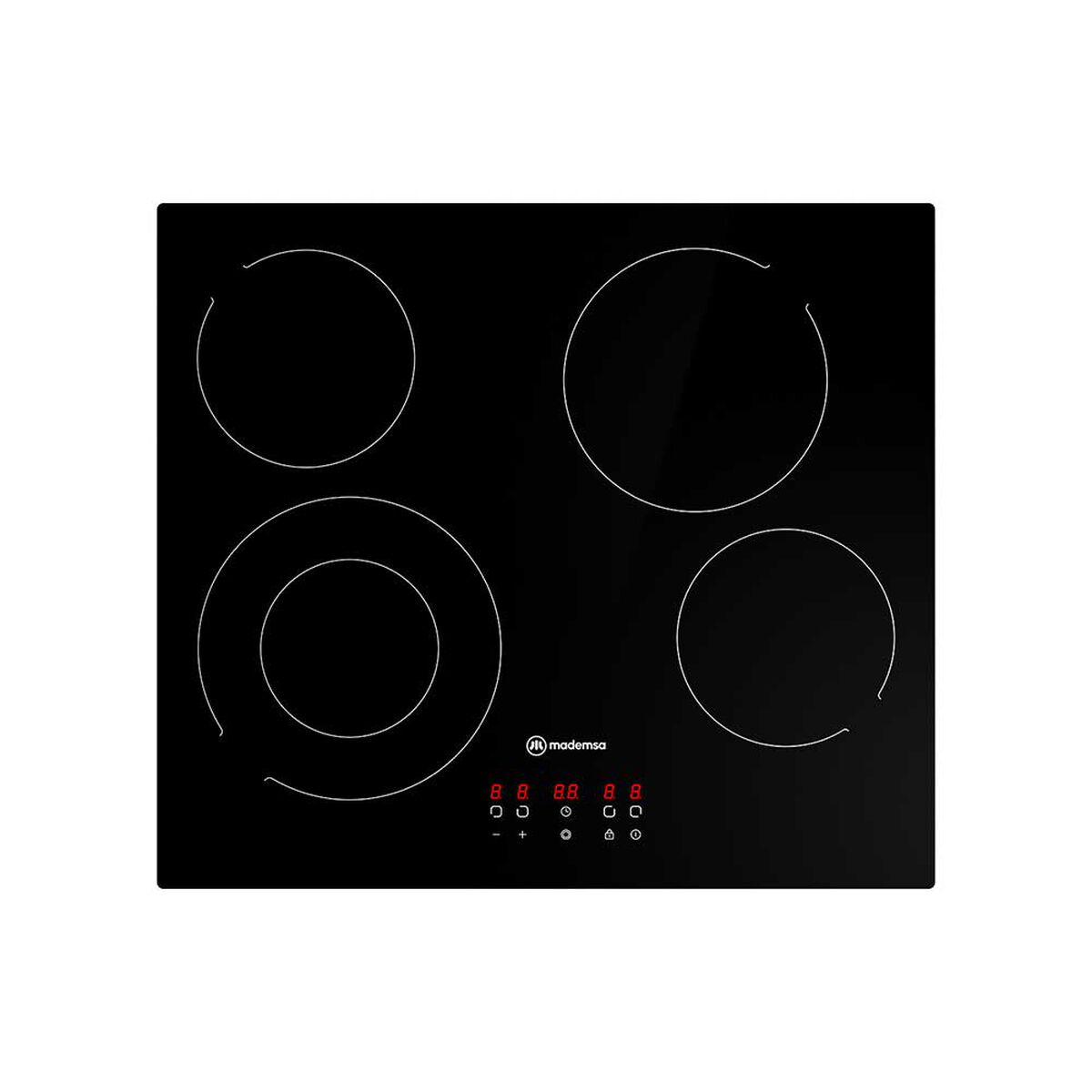 Encimera  Mademsa VM4TR  6400W Negro