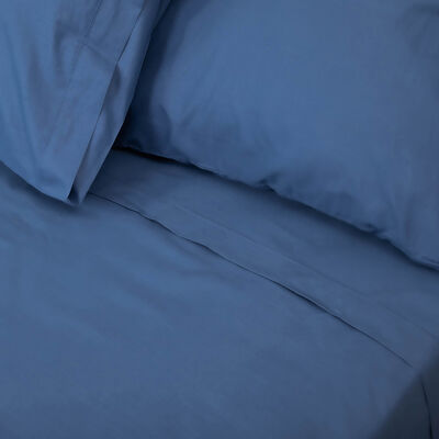 Imagen 1 del producto Juego de Sábanas Doral 144 Hilos King Color Vivo 144 Hilos Azul