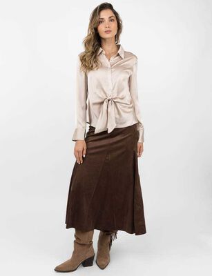 Imagen 2 del producto Blusa Manga Larga Mujer Zibel Crudo