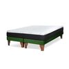 Cama Europea Latam Home 2 Plazas Zen Roller Verde