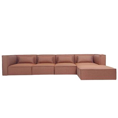 Imagen 1 del producto Sofá Seccional Amuv Jager 5 Cuerpos Café