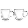 Set 2 Tazas de Vidrio Doble Pared Simplit 350 ml