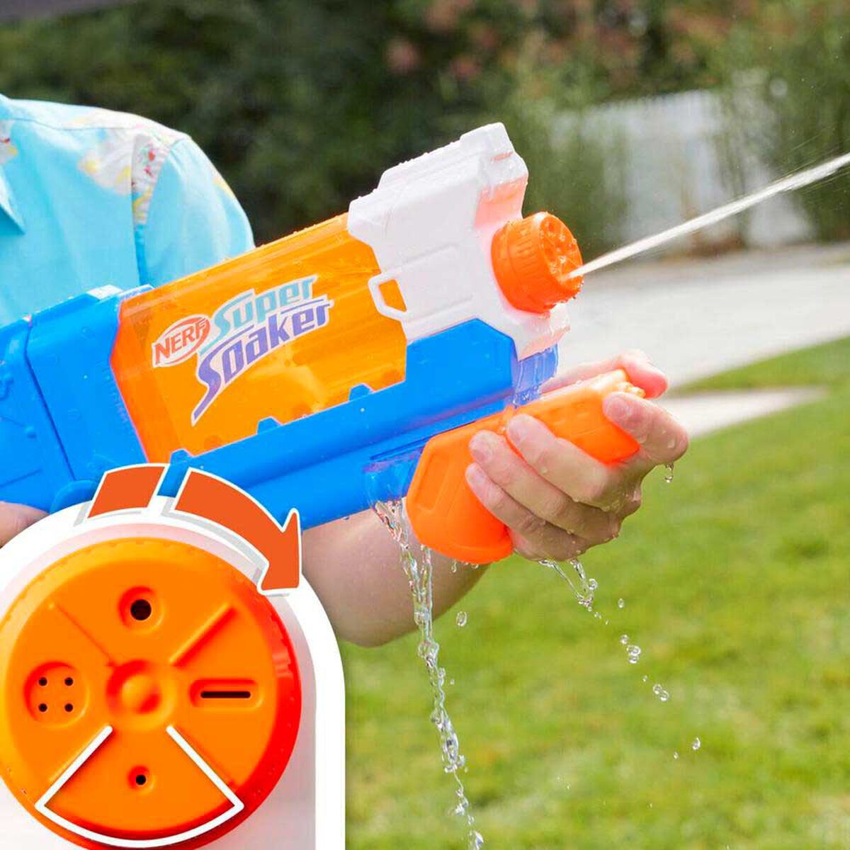 Lanzador de Agua Super Soaker Flip Fill