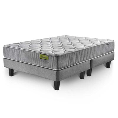Cama Europea Cannon Base Dividida 2 Plazas Eco Green
