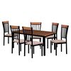 Juego de Comedor Universal Market Alabama Café 6 Sillas
