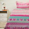 Cubrecama Infantil Estampado Casanova Kids 1,5 Plazas Girl