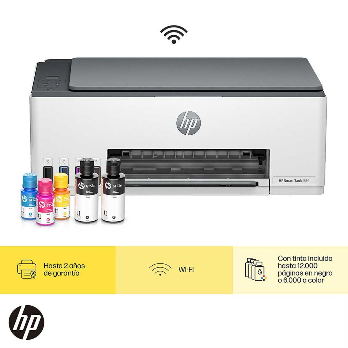 Impresora HP Smart Tank 580 Wifi