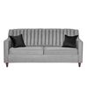 Juego de Living Diseño A&M Home Isabella Sofá 3 Cuerpos + 2 Sillones1 Cuerpo Gris