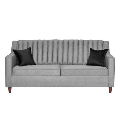 Imagen 2 del producto Juego de Living Diseño A&M Home Isabella Sofá 3 Cuerpos + 2 Sillones1 Cuerpo Gris