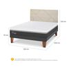 Cama Europea CIC 2 Plazas Ortopedic Advance + Respaldo Villarrica Alpino