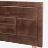 Cama Europea Rosen Base Dividida King Indie + Respaldo + 2 Veladores Dolce