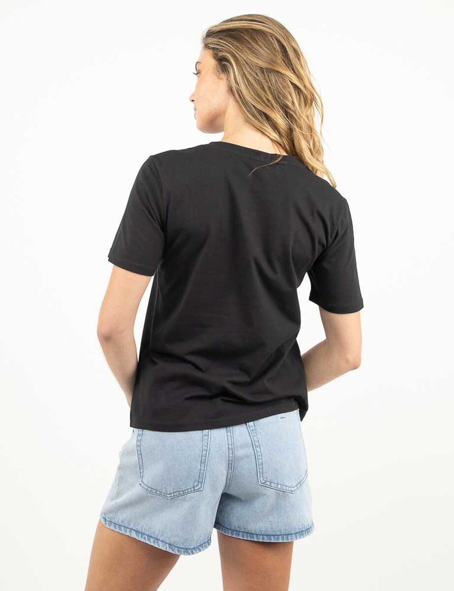 Polera Con Estampado Manga Corta Mujer Zibel