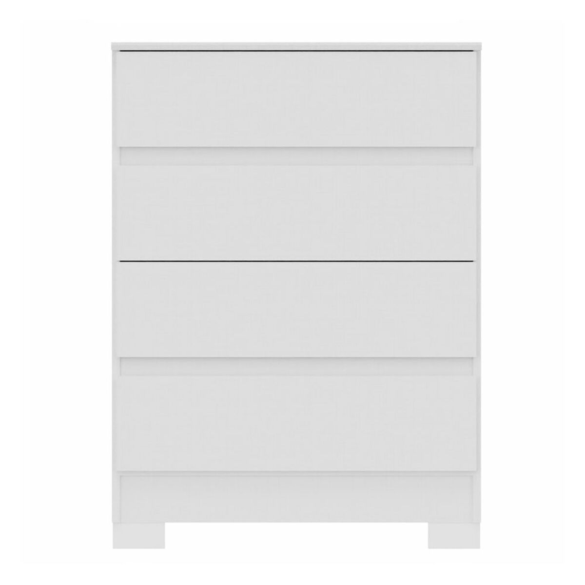 Cómoda Vekkahome Maia 4 Cajones Blanco
