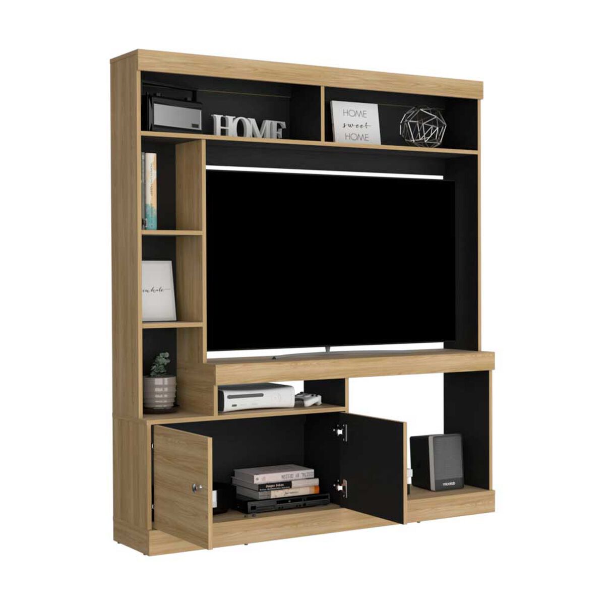 Estante TV TuHome Dante Hasta 65" Blanco