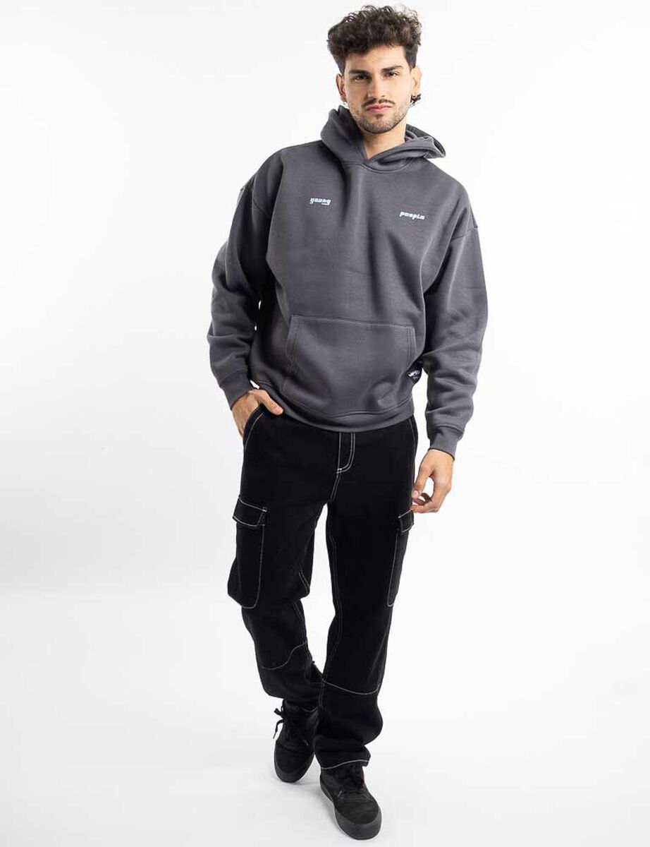 Poler&oacute;n Hoodie Boxy Hombre Icono