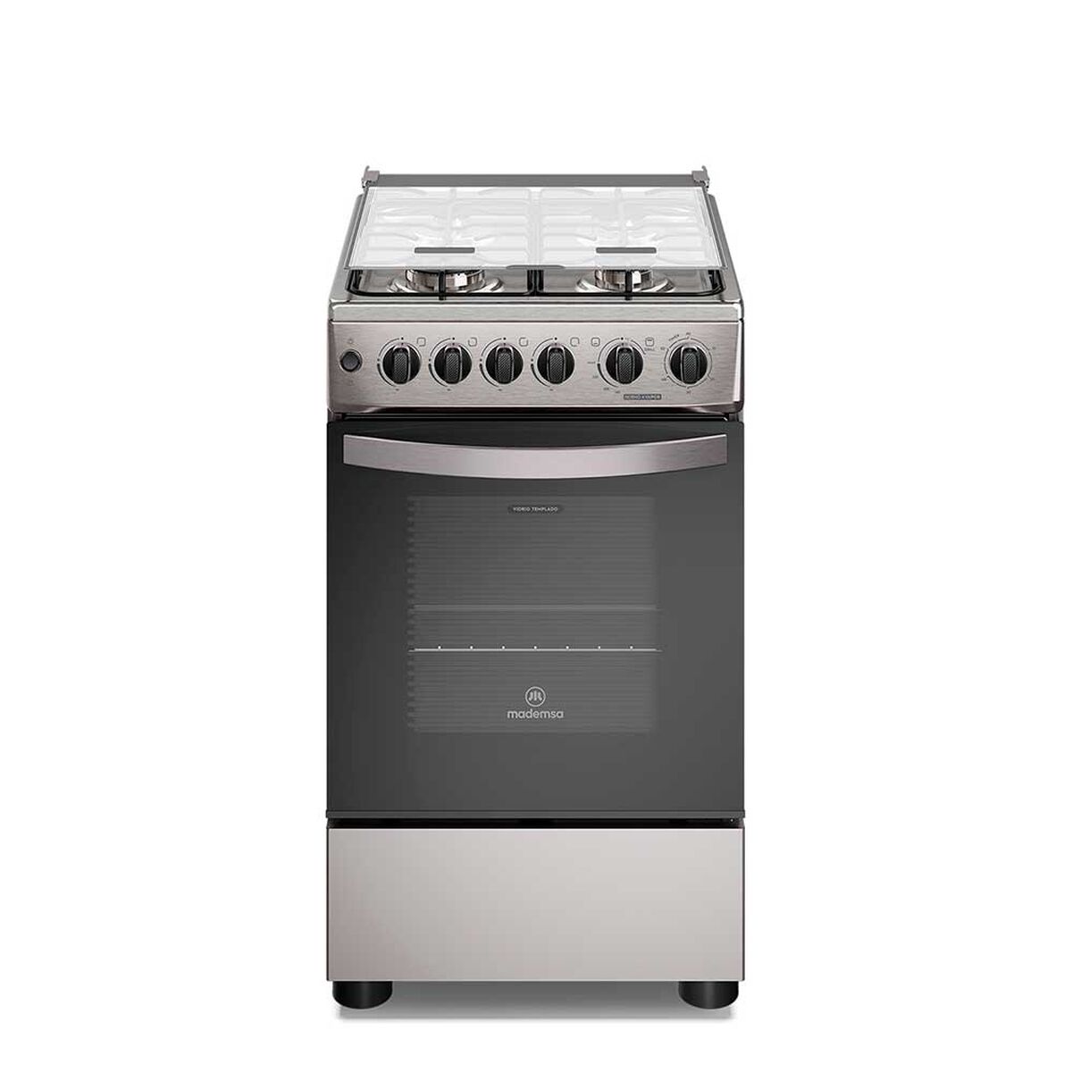 Cocina a Gas Mademsa FM4FSC 4 platos Inox