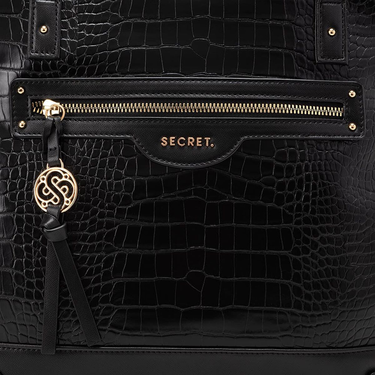 Cartera de Hombro Polonia Negro L Secret