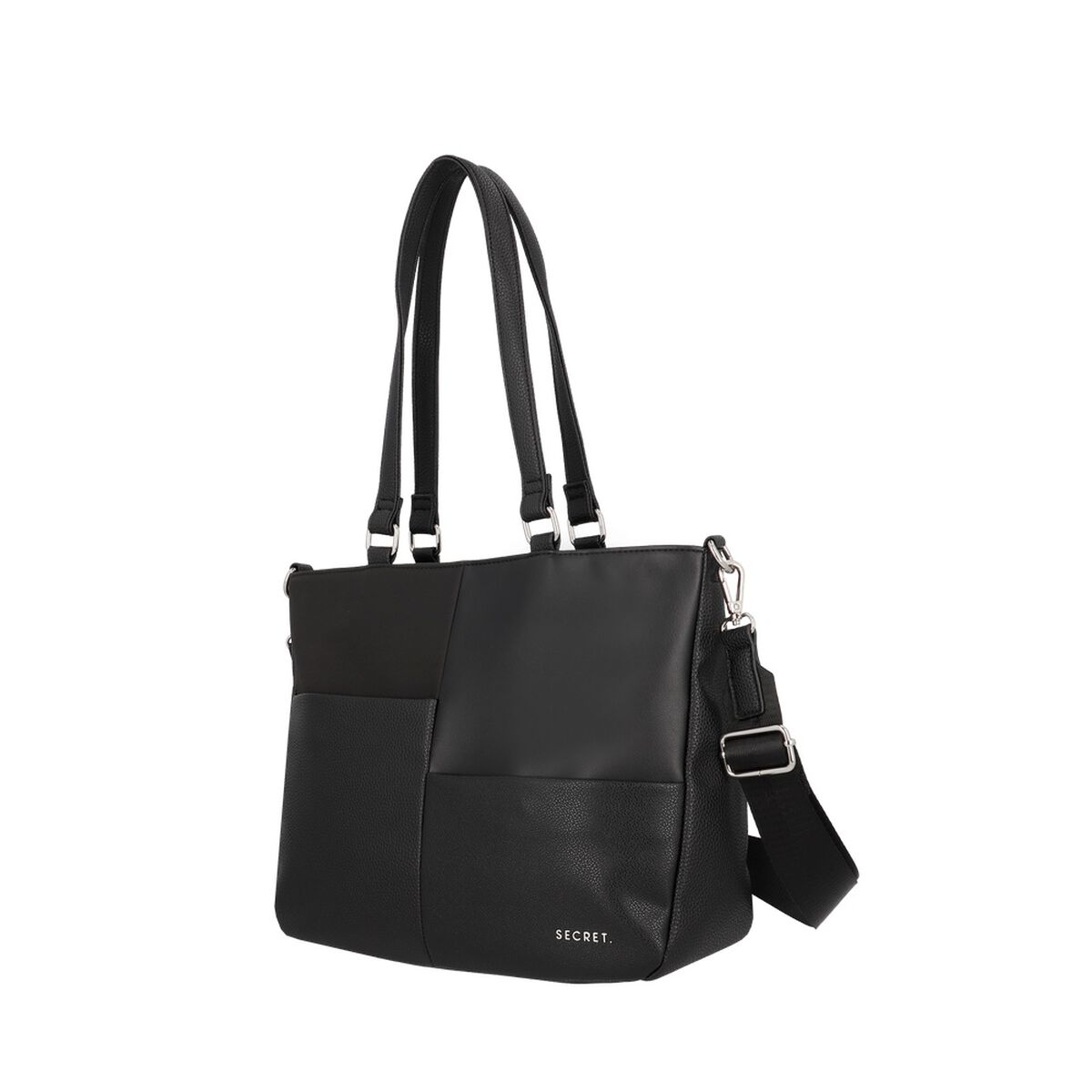 Cartera Tote Secret Malaga ST6 M Negro