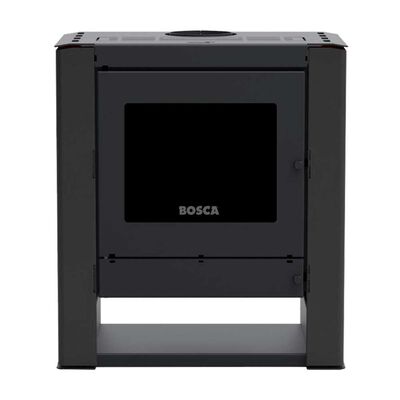 Imagen 2 del producto Calefactor Bosca a Leña Gold 500 Charcoal Black Vision CERT.