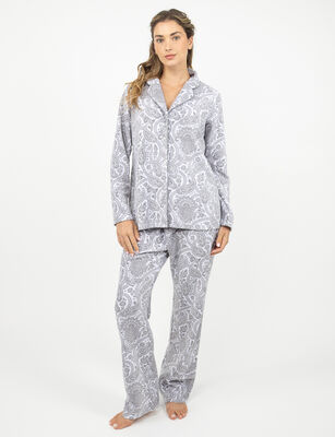 Imagen 2 del producto Pijama Polar Mujer Portman Club Gris