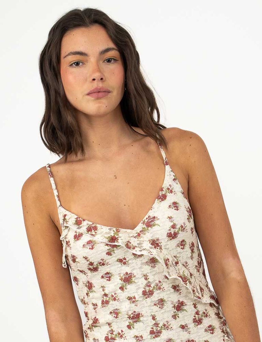 Vestido Mini Sin Mangas Mujer Icono