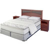 Box Spring King  Flex BD + Respaldo + Veladores + Textil