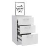 Mueble Inferior TuHome Manchester 3 Cajones Wengue