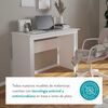Escritorio Esquinero CIC Palermo Olmo Blanco 1 Cajón