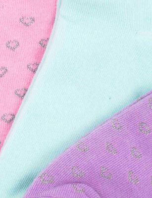 Imagen 2 del producto Pack 3 Unidades de Calcetines Niño Mila Fucsia