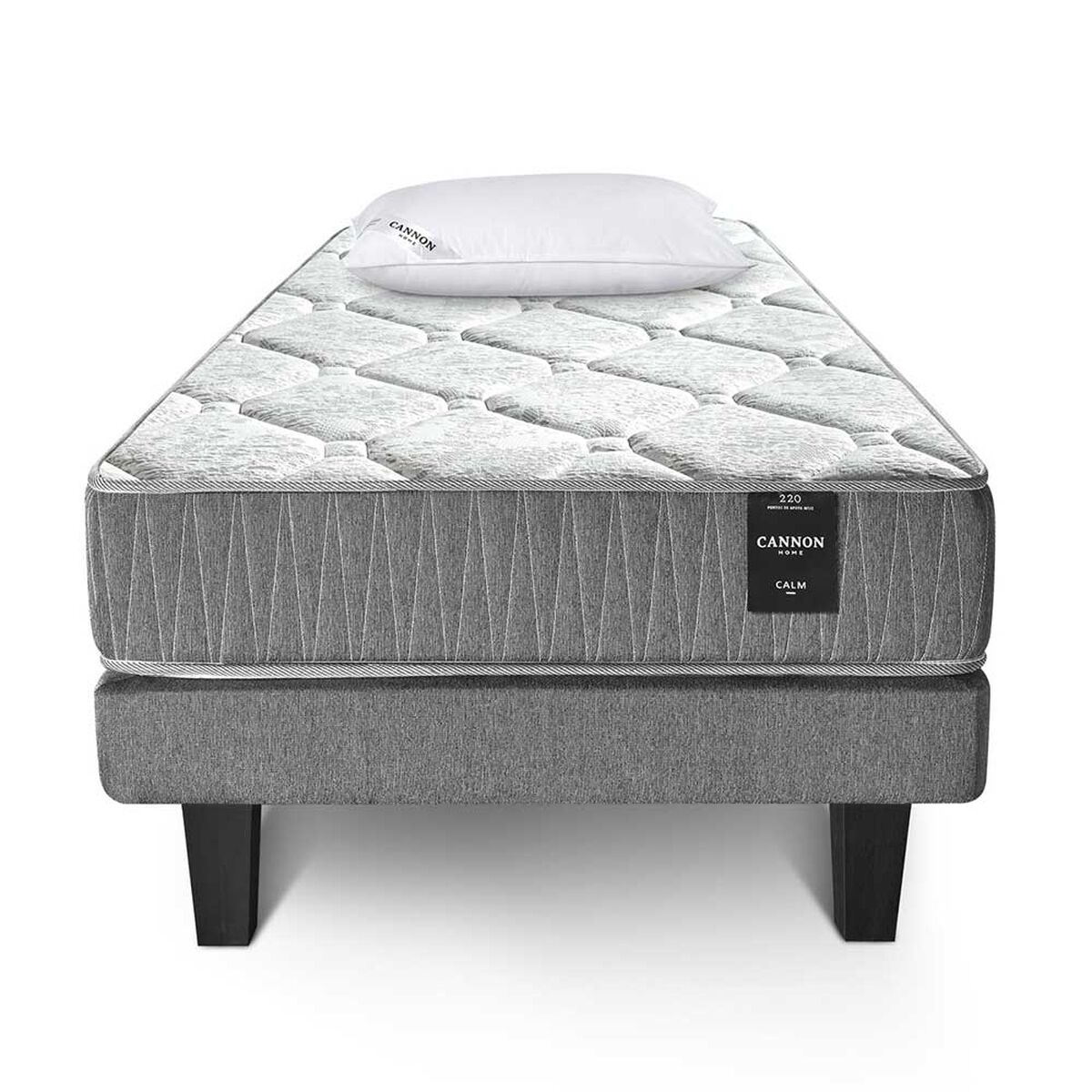 Juegos de Dormitorio Cama Europea Cannon Calm 1,5 Plazas + 1 Almohada