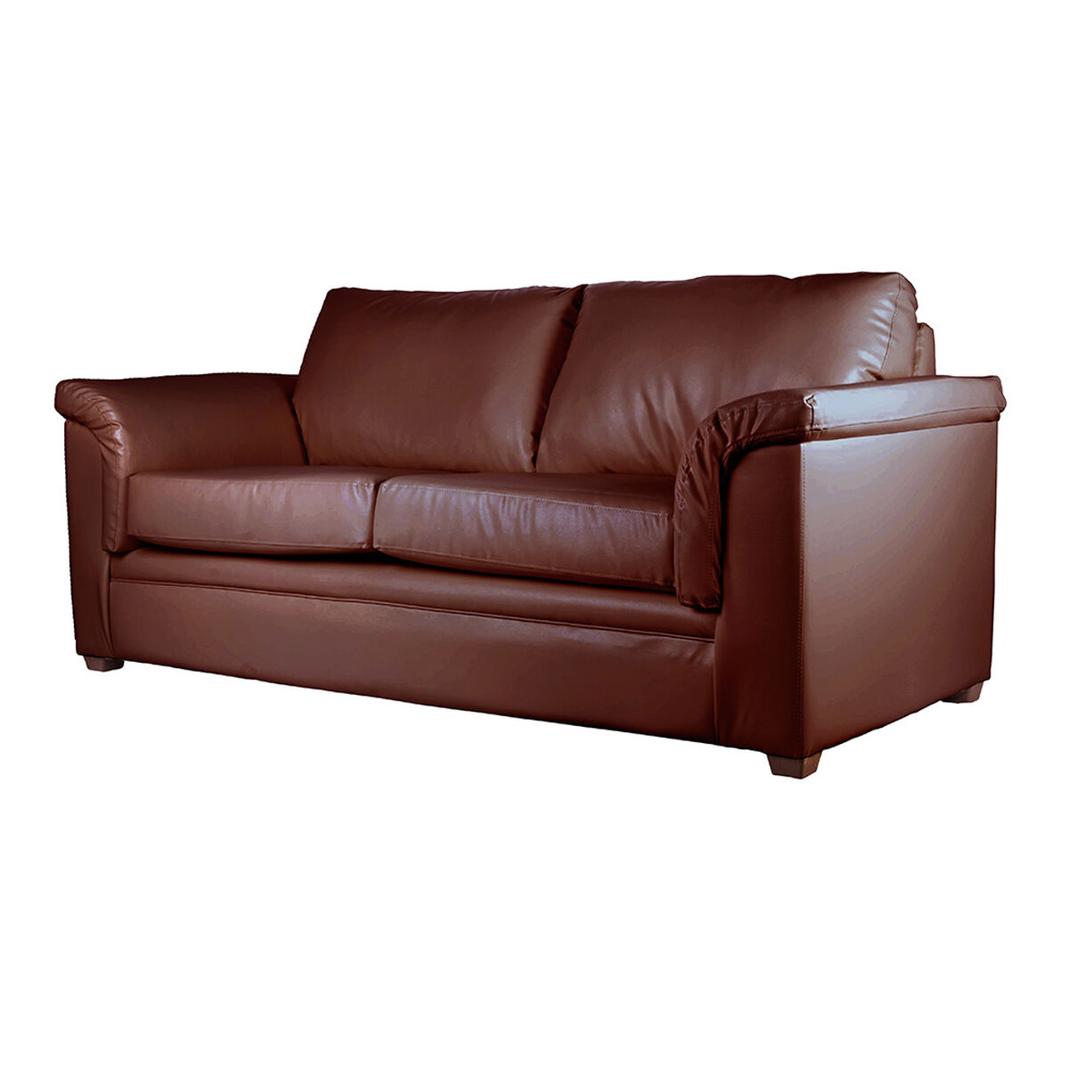 Sof&aacute; Latam Home Ancona 3 Cuerpos Chocolate