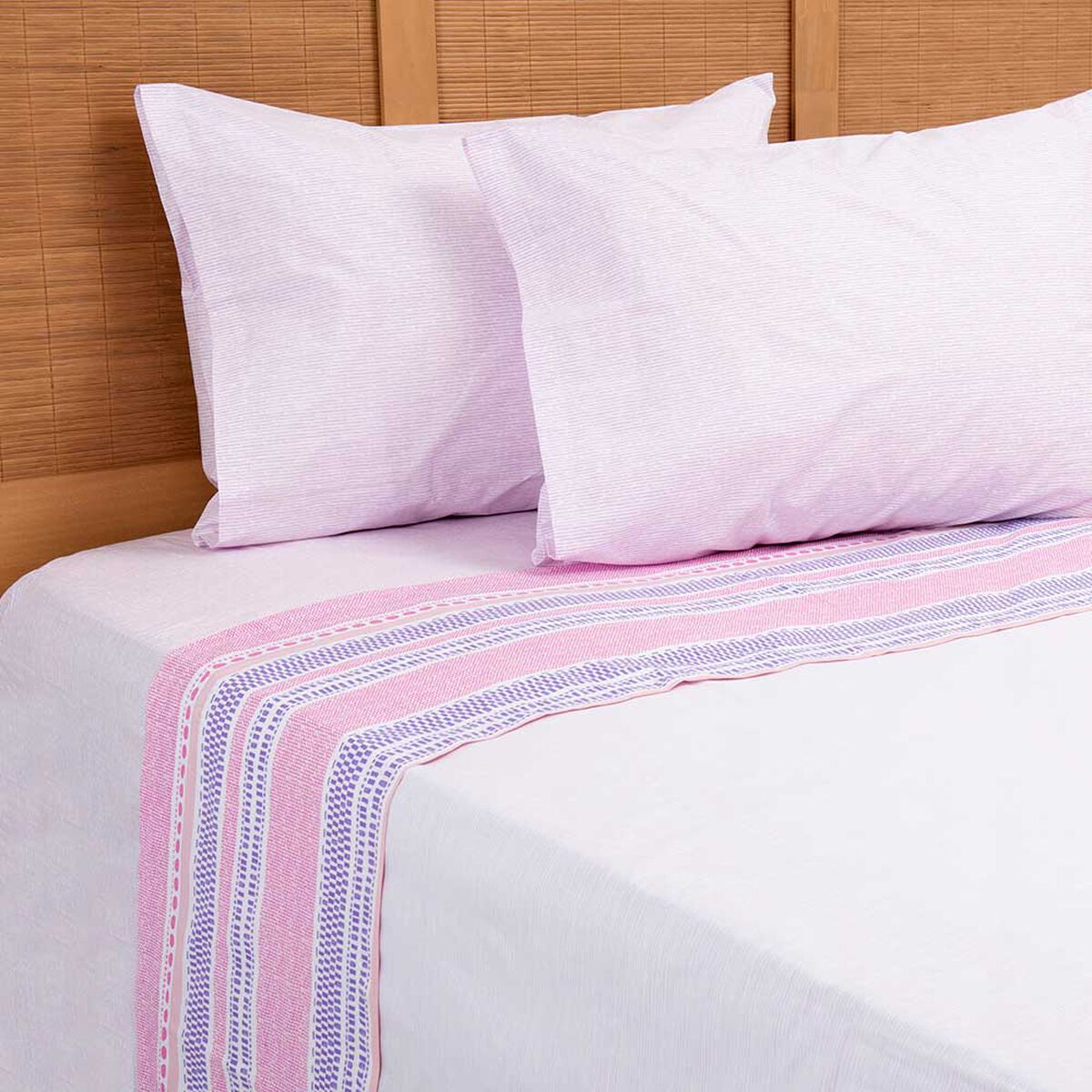 Juego de Sábanas Mashini 180 Hilos King Estampado Multicolor