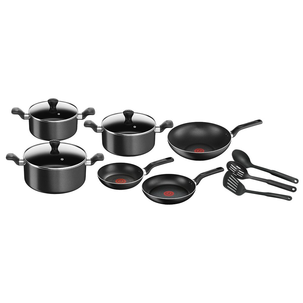 Batería de Cocina Aluminio Tefal 12 Piezas