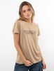Polera Con Estampado Manga Corta Mujer Icono