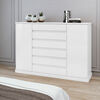 C&oacute;moda Di Poretti Design Vedra 7 Cajones 2 Puertas Blanco