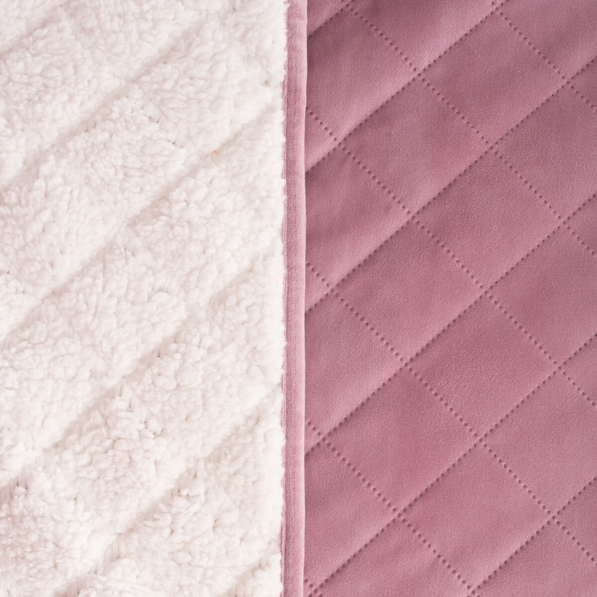 Cubrecama Sherpa Velvet 1,5 Plazas