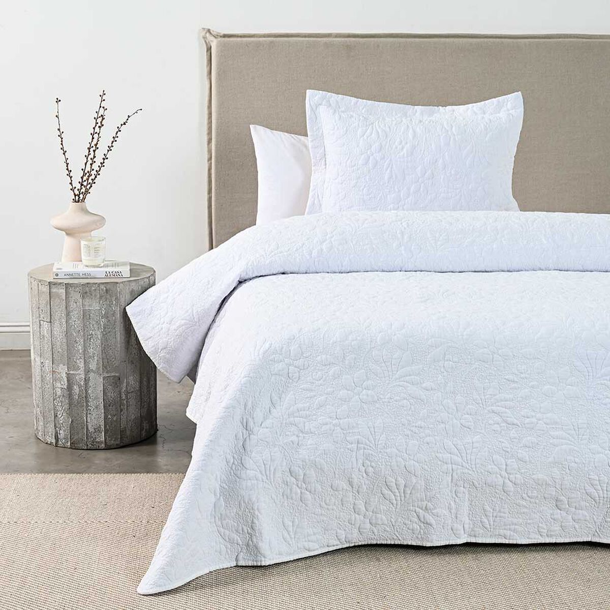 Quilt Royal Supreme 1.5 Plazas Garden White