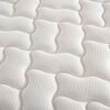 Cama Europea CIC Iron Smart 2 Plazas Anatomic + Respaldo Black Tapizado + Faldón