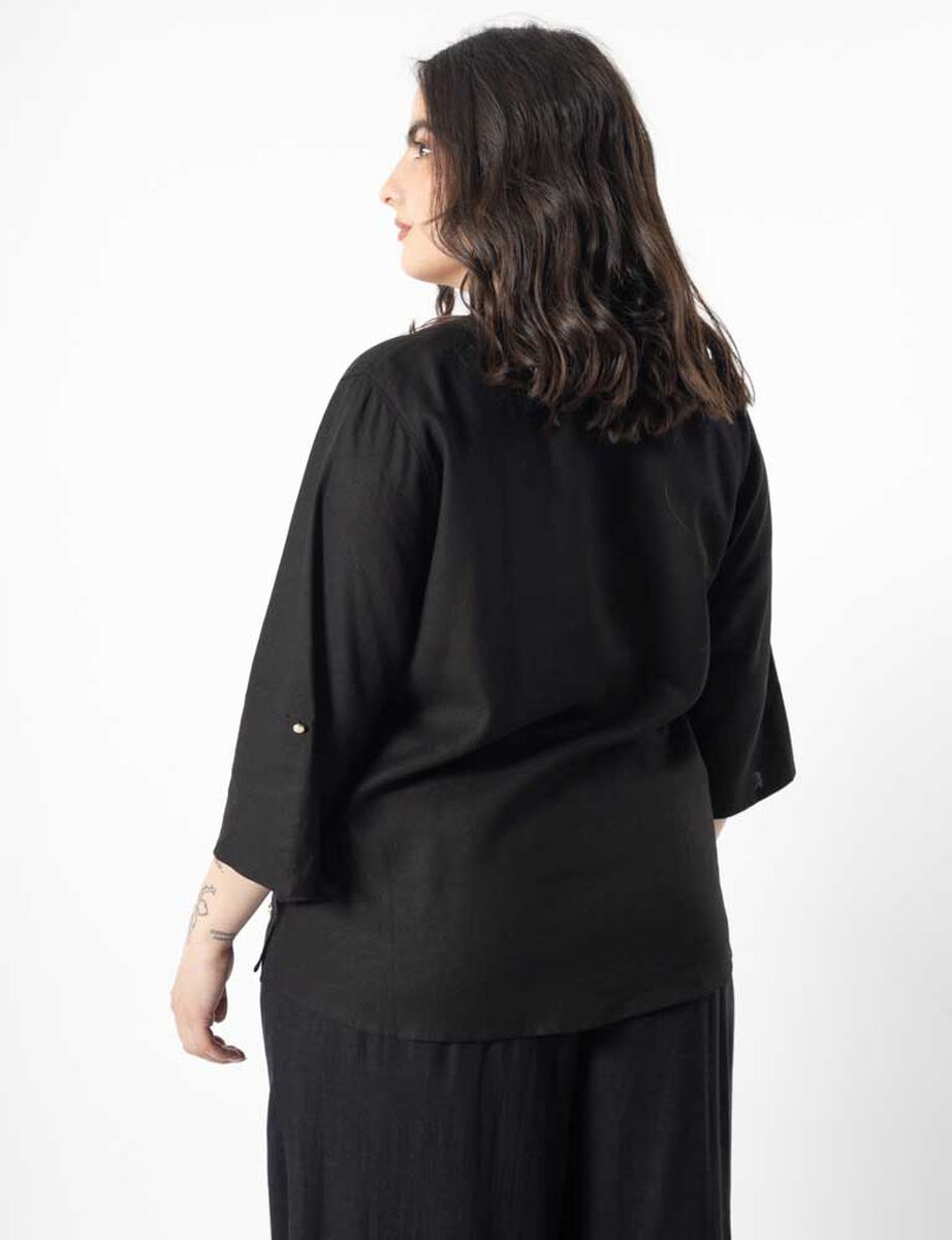 Blusa Lino Mujer Extralindas