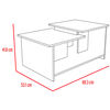 Mesa de Centro TuHome Wema 3