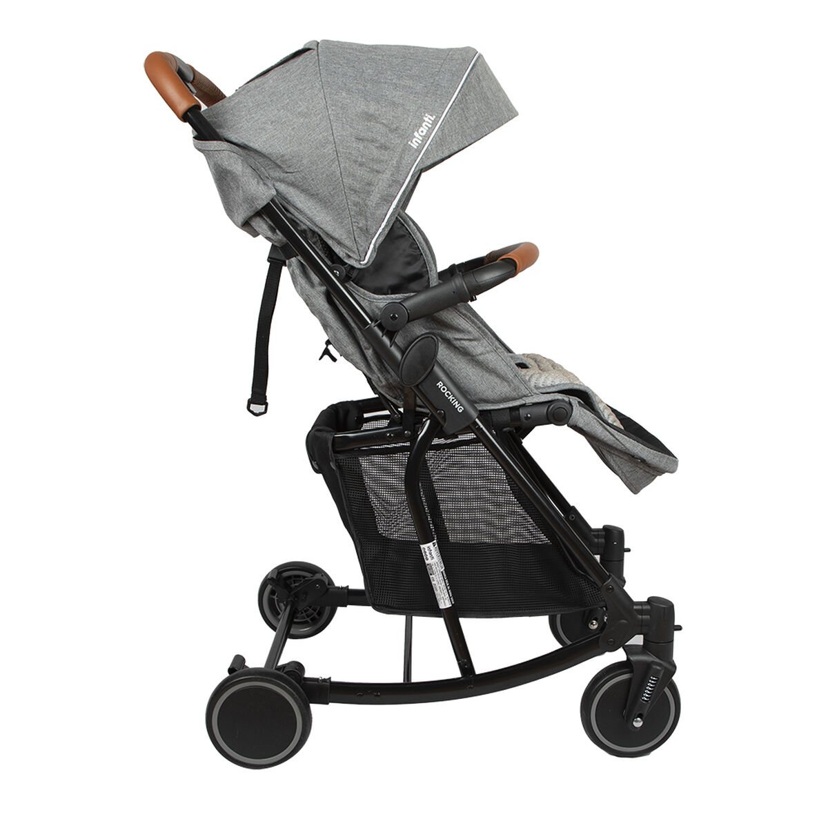 Coche de Paseo Rocking Grey
