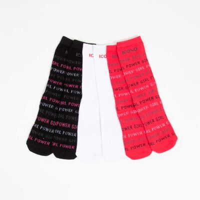 Imagen 2 del producto Pack 3 Calcetines Mujer Icono null