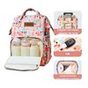 Mochila Maternal Impermeable con Usb Lubabycas Rosada