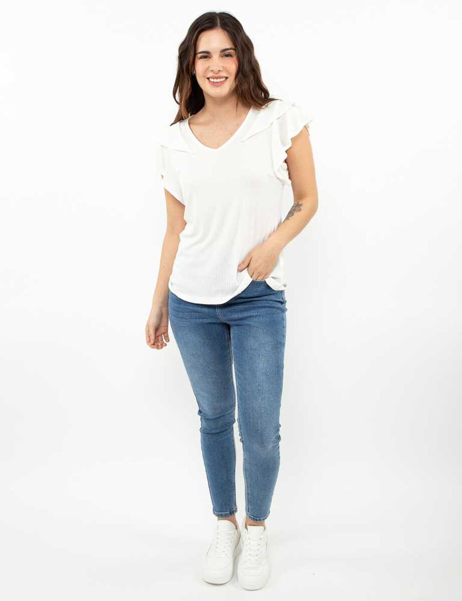 Polera Manga Corta Mujer Zibel