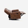 Sof&aacute; Reclinable Rosen Tolosa 2 Cuerpos Camel
